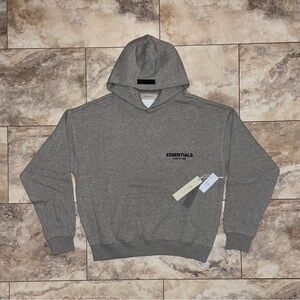 Fear of God Essentials Hoodie Dark Oatmeal Size XS